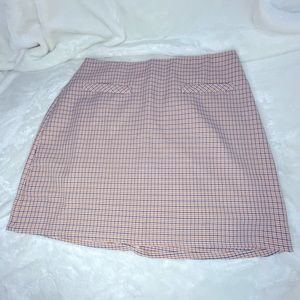 Altar’d State Women’s Plaid Mini Skirt Size Medium